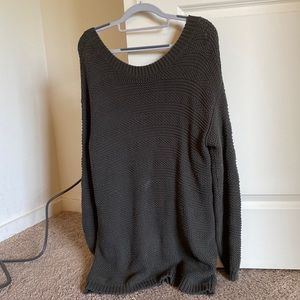 Olive sweater one size fits all